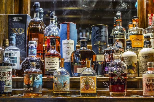The pub has more than 30 rums in the lounge area.