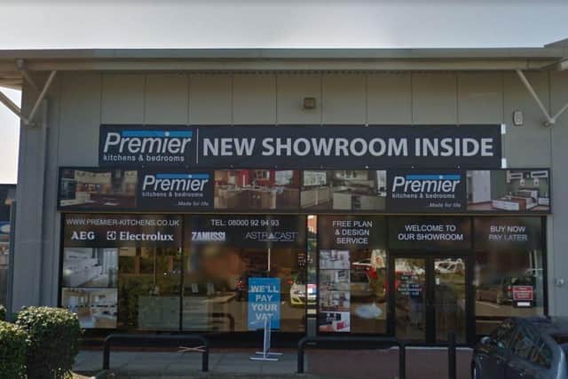 Premier Kitchens & Bedrooms' now-closed showroom on St James' Mill Road, Northampton. Photo: Google