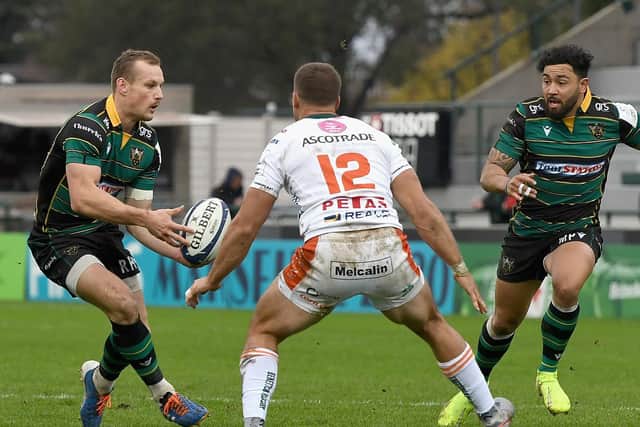 Hutchinson helped to pull the strings against Benetton last Saturday