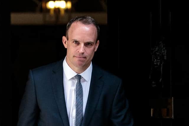 Dominic Raab. Photo: Getty Images