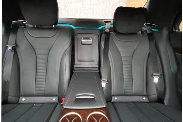 Momentum Executive Travel's cars have seats that can recline, warm up and even massage passengers