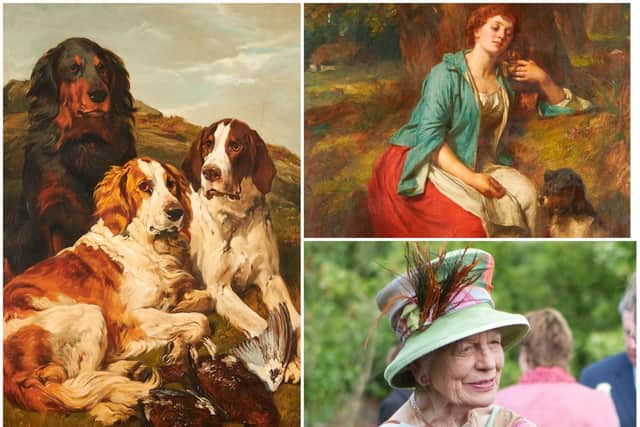 Two valuable paintings from the collection of Mrs Joan Tice OBE are heading to auction.