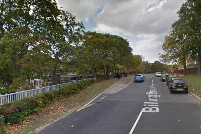 The incident was outside Costcutter on Billing Brook Road. Photo: Google