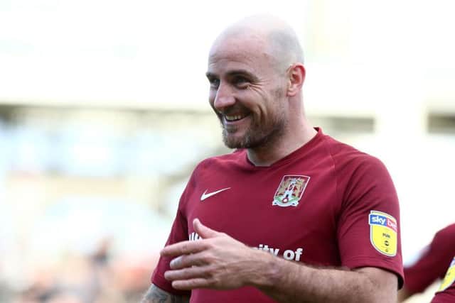 Alan McCormack is enjoying life at the Cobblers