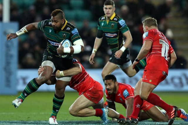 Taqele Naiyaravoro was in fine form