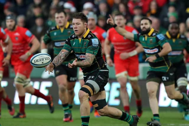 Teimana Harrison was in action for Saints against Tigers
