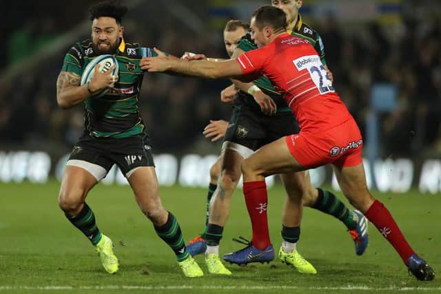 Matt Proctor scored twice for Saints