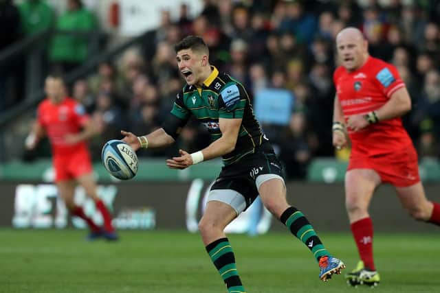 James Grayson came in at late notice for Saints