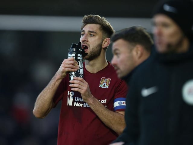 Blocks, tackles and headers aplenty as he delivered another commanding display at the back. His efforts helped keep County quiet and ensured the away side's dangerous attacks didn't translate into many clear chances... 7.5
