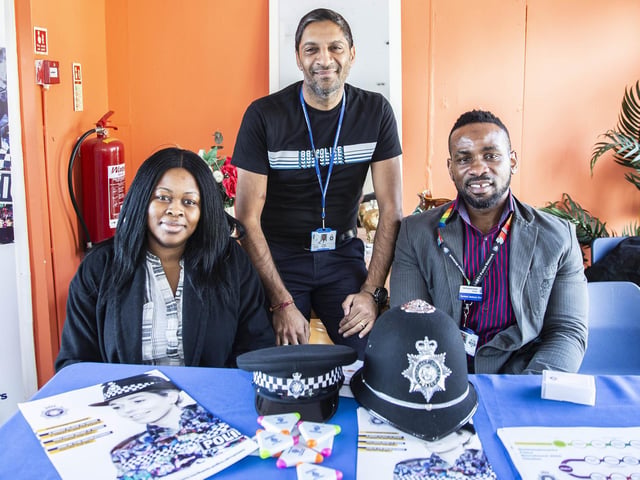 Northamptonshire Police supported the African and Caribbean Festival with a stall