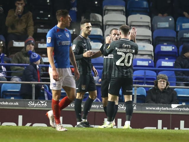 Another to have found himself a largely unused substitute in recent times but he was back with a bang here, making a great run to head in Martin's cross, which capped his best game for the club... 8 CHRON STAR MAN