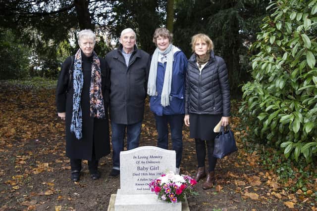 Joan Smith, councillor Graham Walker, Margaret Burgon and Stella Mackenzie.