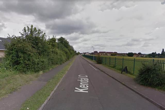 The teenager was mugged on Kendal Close, Boothville, Northampton. Photo: Google