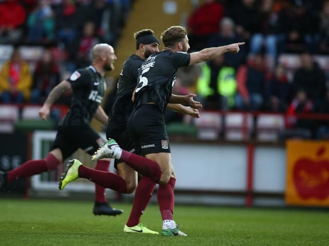 His second goal of the season was a far cleanerstrike that his first as he put the Cobblers into a deserved lead at the time. Brilliant tackle on Fisher kept things level but couldn't stop City from winning out... 7.5