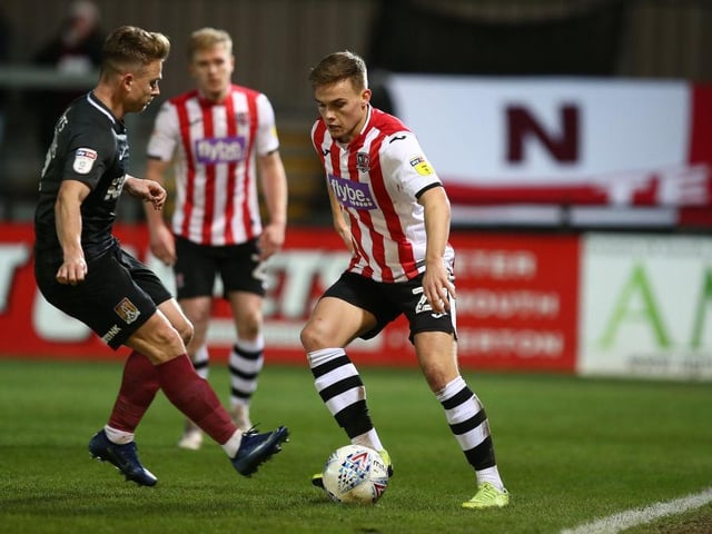 Made it too easy for Williams to cut inside and equalise, but he was a real threat in attack for Town, missing two first-half chances before scoring a superb solo effort, his sixth goal of the campaign... 7.5 CHRON STAR MAN