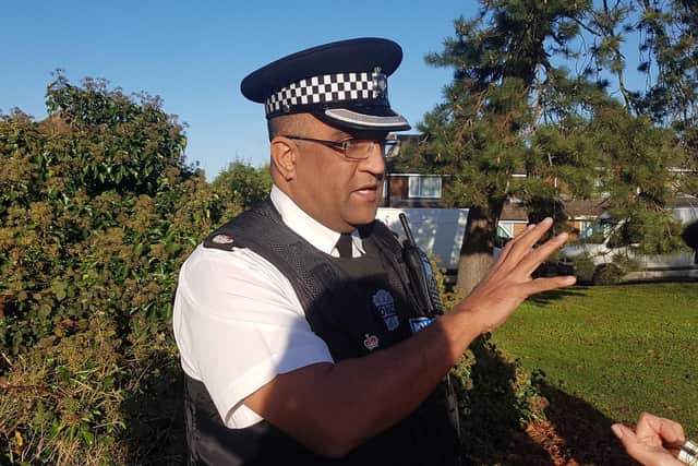Superintendent Murray said police are appealing for information about an altercation between two vehicles prior to the murder