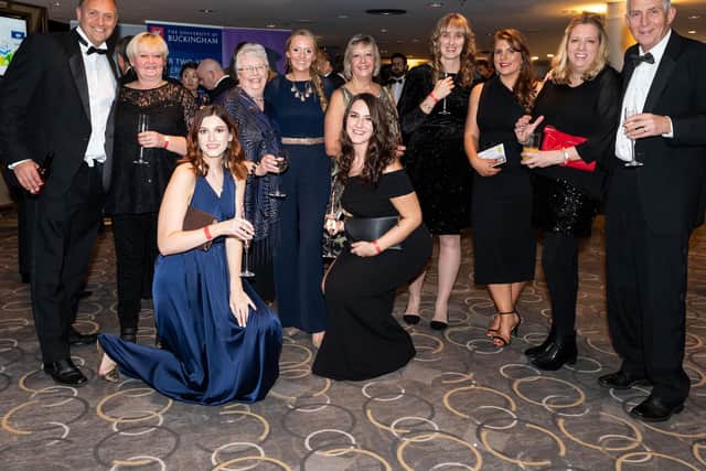 The team at Wembley Stadium after winning Coffee Shop of the Year 2019.