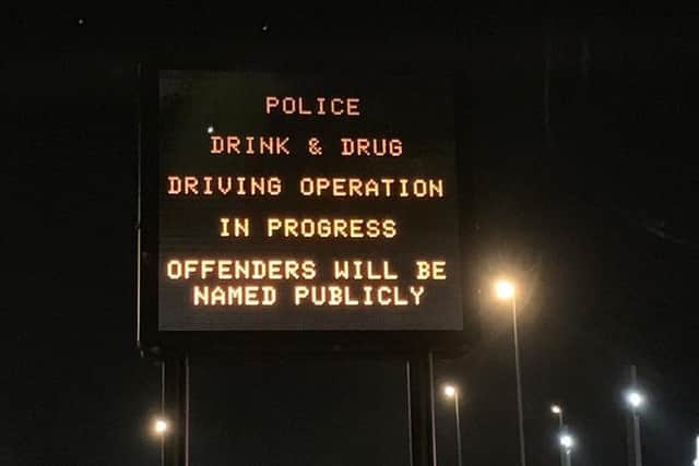 Northamptonshire Police has pledged to name all drivers charged with drink or drug driving for the next month