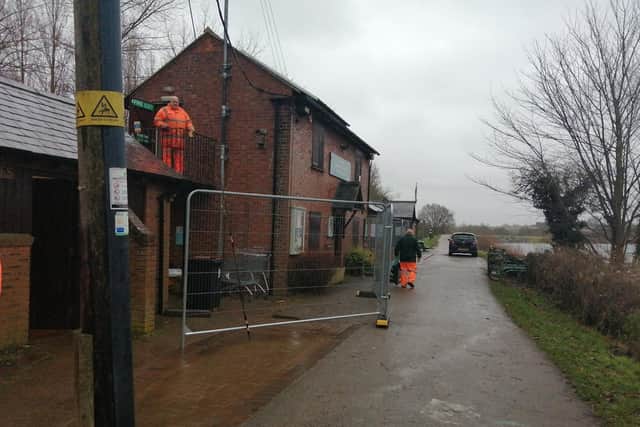 The caf extension and refurbishment is scheduled for January.