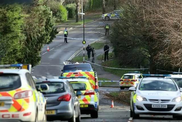 Levi Davis, 25, died following an incident in Wellingborough Road, Rushden, at about 8.30pm on Saturday, December 7