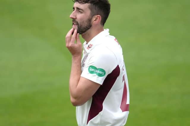 Ben Sanderson was Northants' leading wicket-taker in the Championship last season
