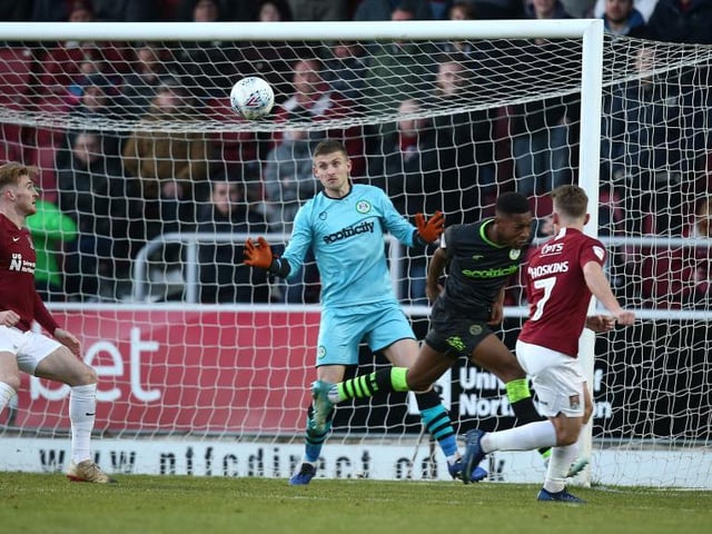 Moved intro a central attacking role and he was heavily involved during the first-half, glancing a header wide, volleying waywardly, slipping in Anderson for a chance and then scoring, at least he'll try to claim it... 7.5