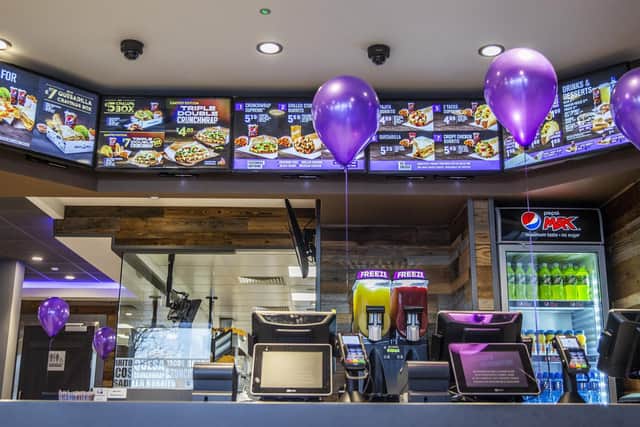 The Mexican fast-food restaurant has opened in Nene Park in Sixfields. Pictures taken by Kirsty Edmonds.