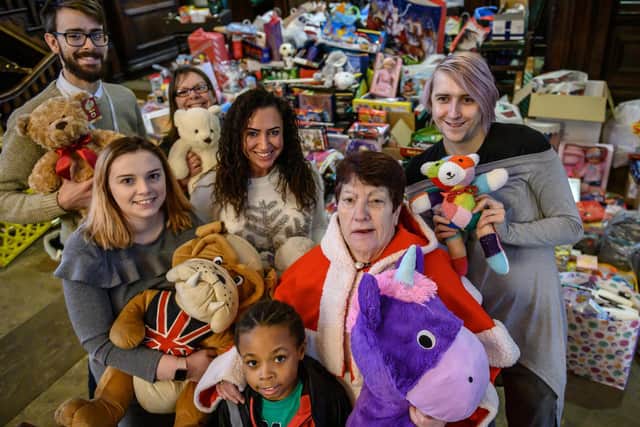 'Mother Christmas' Jeanette Walsh said: "I've never seen anything like this in 17 years."