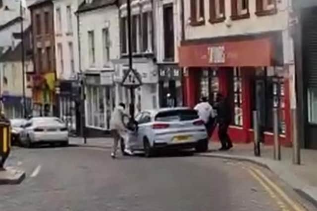 Two men are on trial for allegedly plotting the armed robbery on Michael Jones' Jewellers in December 2018.