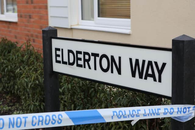Marion was found in her car in Elderton Way. Two men have now been charged with her murder. Photo: SWNS