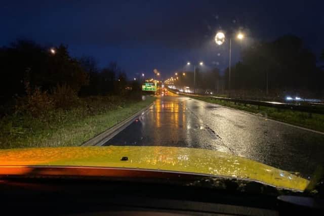 A stretch of the A45 between the slip roads for Grange Park has been consistently flooding in recent months.