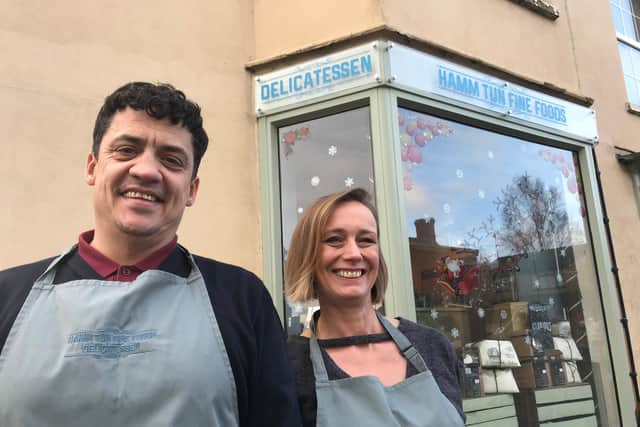 Cheese sales go through the roof at Christmas  - which has made the festive season a busy time for Gary and Rachael.