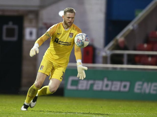 Back in the side over Arnold and would have added another clean sheet to his impressive tally if not for the early penalty, Cheltenham's first and last shot on target. Will rightly feel he deserves to keep his place... 7