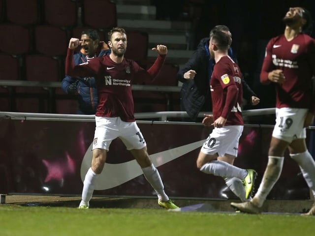 Put too much on his attempted lob when faced with Farman but redeemed himself and then some in stoppage-time, dramatically firing home another late winner against Stevenage... 7.5