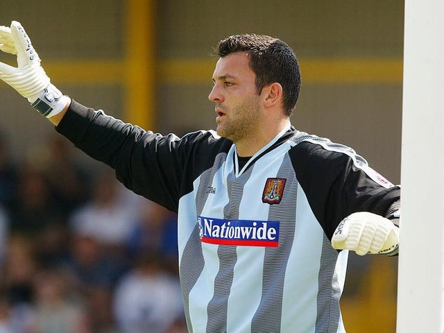 The goalkeeper, in his second of five seasons at the club, couldn't keep out Paul Hurst's free-kick but Town turned it around and his save from John Mullin in injury-time set Cobblers on their way to facing Man Utd in round four.