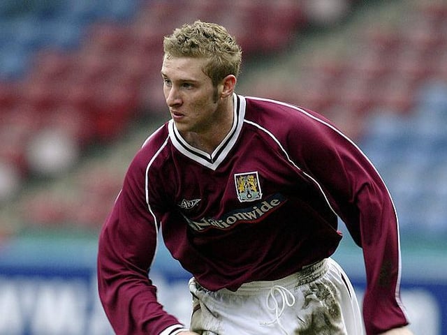 His handball led to the free-kick which Paul Hurst converted to put Rotherham ahead, but ultimately it didn't matter as Cobblers fought back. Came through the youth ranks at Sixfields and left in 2005.