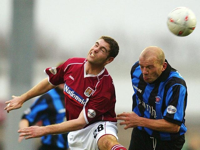 On loan from Blackpool at the time, he brought Cobblers level shortly before half-time when nodding home Smith's free-kick, but unfortunately missed the subsequent tie against United after being recalled by his parent club.