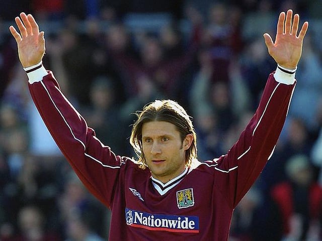 This win at Rotherham was one of 53 appearances during the season, although he scored an own goal against United in the next round. Turned out to be his final year at the Cobblers after joining from Plymouth in 2000.