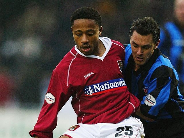 Unlucky not to open the scoring before Hurst's free-kick as his pace tormented the home side throughout. The then 22-year-old made 40 appearances during the season. Signed for Mansfield in 2004 and played for 12 other clubs.