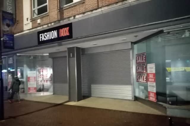 Fashion Box - which opened at the former BHS store in Abington Street in October - is closing down.