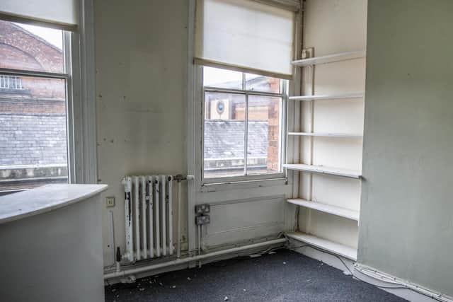 Some of the rooms in the building are in desperate need of love and transformation so children and members can begin to use them.