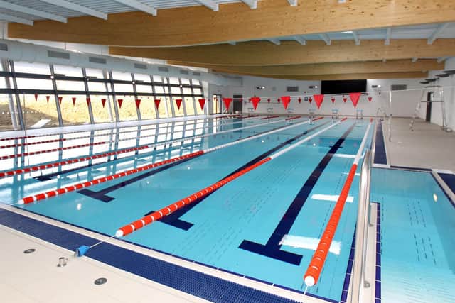 Facilities at the centre include a swimming pool