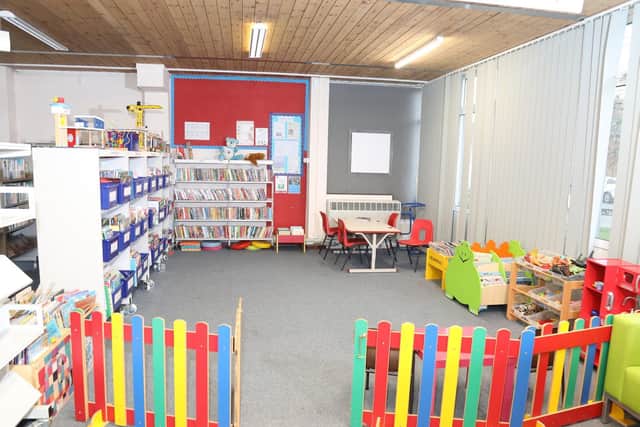 The children's library will benefit from new carpets and blinds