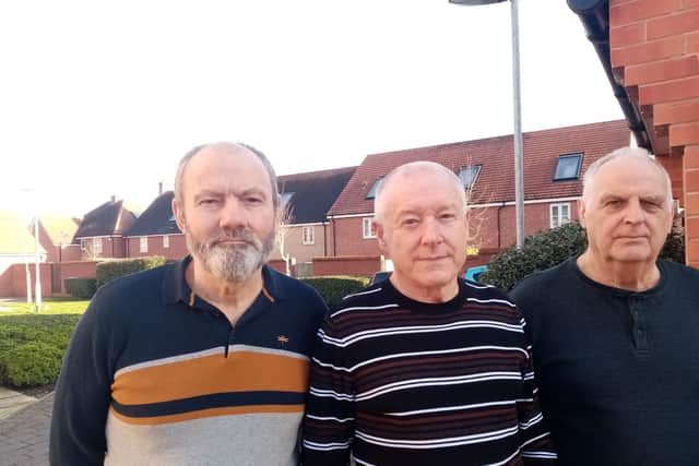 Homeowners Steve Fisher, Malcolm Clancy and Paul Churchman are just three residents who have had enough of management company fees.