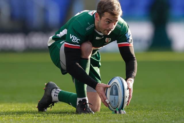 The fly-half has helped to steer London Irish back into the Premiership