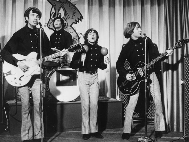 The Monkees were top of the album and singles charts in the USA. The LP was called The Monkees, and the single was I'm A Believer