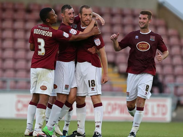 August 14, 2012 - Town came from behind to beat Cardiff thanks to goals from David Artell and Alex Nicholls. The Bluebirds would be promoted to the Premier League that season