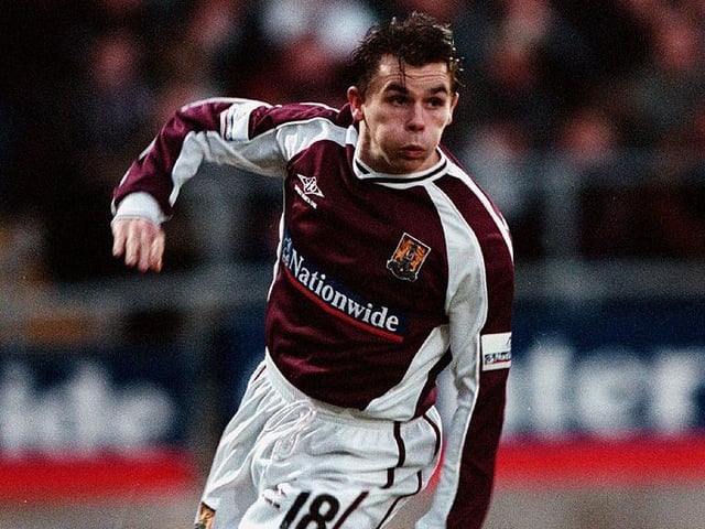 August 21, 2001 - Ian Holloway's Rs were turned over at Sixfields. Jamie Forrester equalised in the final minute, with Paul McGregor winning it in extra-time