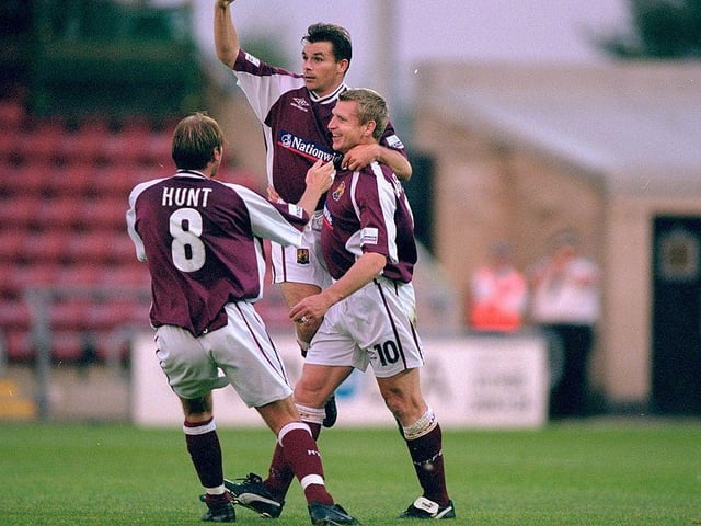 August 22, 2000 - Town beat second tier Fulham 1-0 thanks to a Marco Gabbiadini strike, but were thumped 4-1 in the second leg at Craven Cottage. Town played the same team in 1999 as well, losing 2-1 at home and 3-1 away