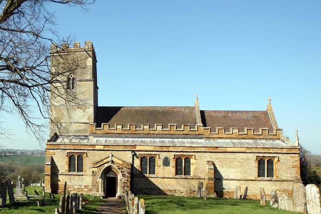 St Michael's Church in Church Stowe is undergoing major restoration work